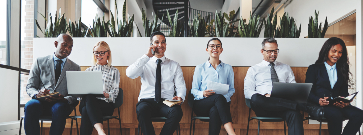 Header Image HR Photo of diverse job applicants